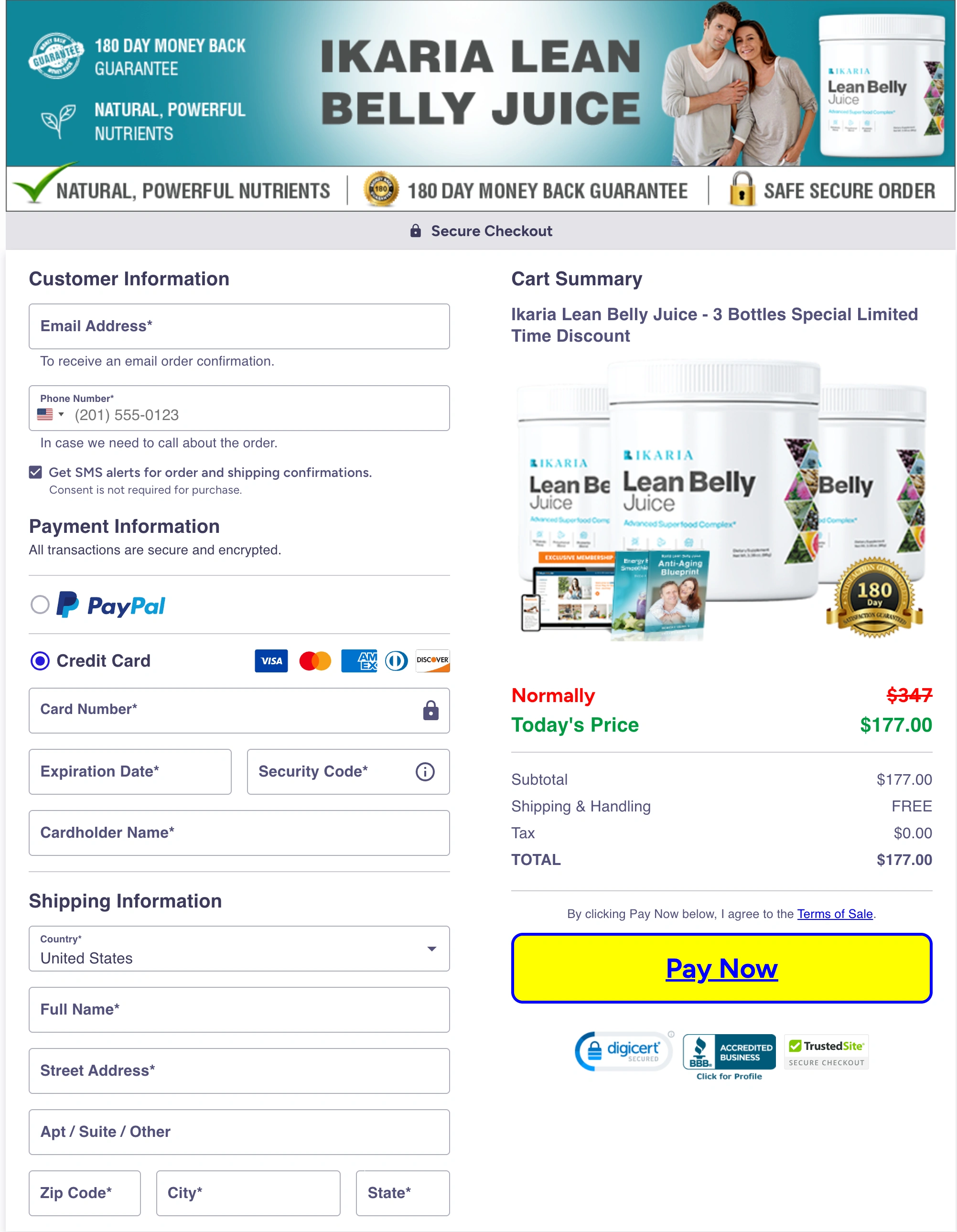 Ikaria Lean Belly Juice add to cart